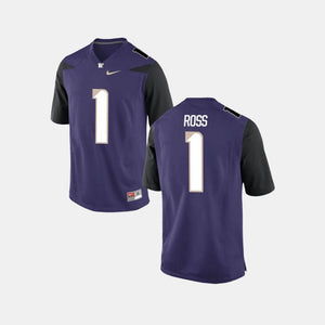 John Ross III Washington Huskies Football Jersey - Purple