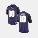 Jusstis Warren Washington Huskies Football Jersey - Purple