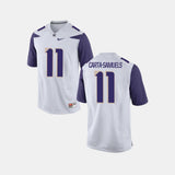 K.J. Carta-Samuels Washington Huskies Football Jersey - White