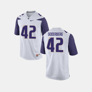 Van Soderberg Washington Huskies Football Jersey - White